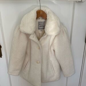White girls peacoat, size 6